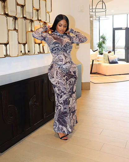 Playing Koi Dress